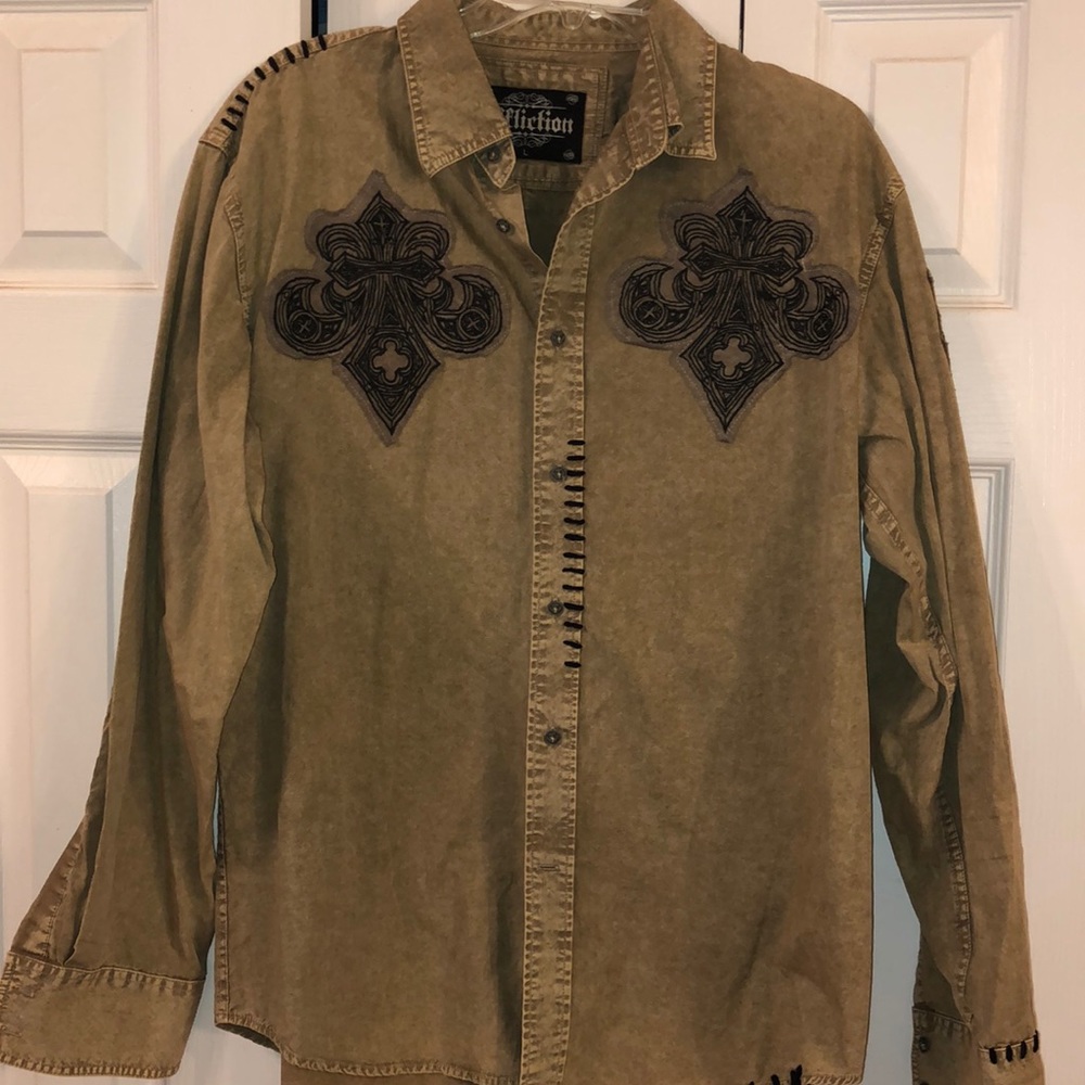 Affliction dress shirt